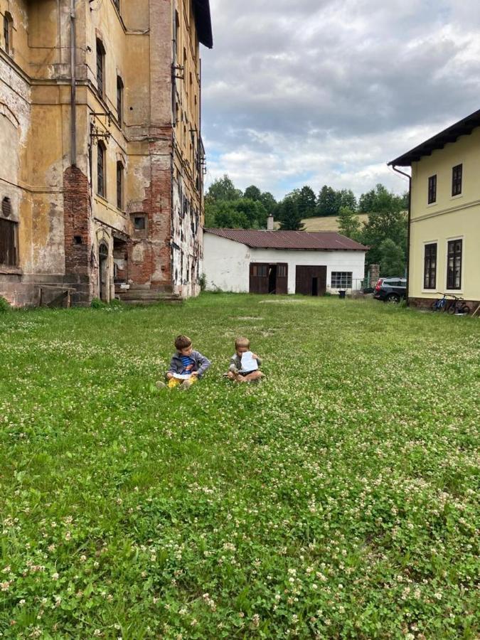 PENZION PIVOVAR - Jedinečné ubytování v areálu bývalého pivovaru Rudník Exterior foto